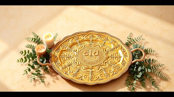 Célébrez avec style : l'assiette eid mubarak incontournable !